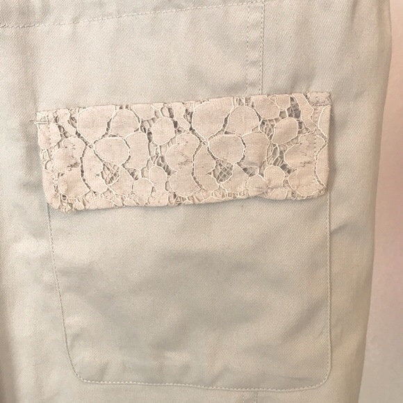 Christopher & Banks Lace-accented Zip-up Vest - Picture 11 of 13